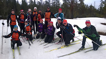 Ungdomsgruppa tirsdag: Vassfjellet på langrennski